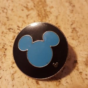 Black Blue Mickey Mouse Disney Pin